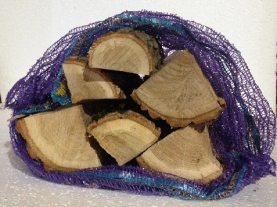 Дрова в сетках